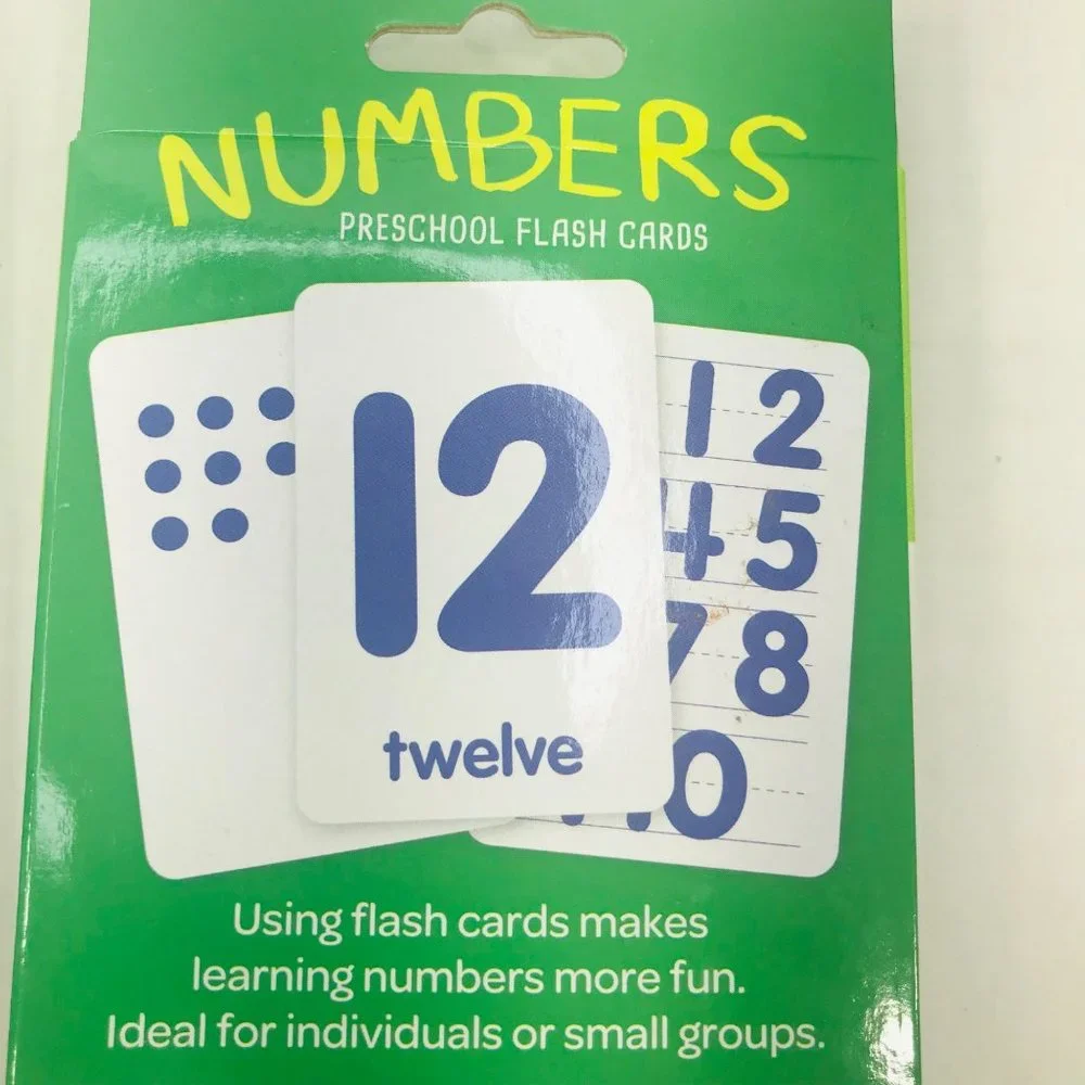 Bendon Numbers / Colors And Shapes Flash Cards Ages 4+ And 3+ New